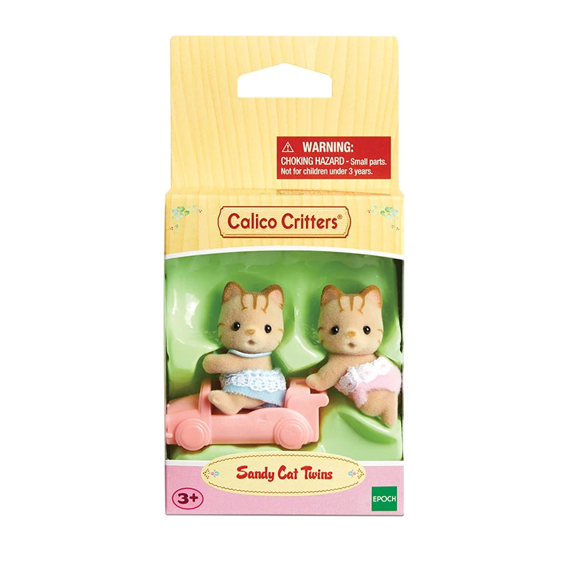 Calico Critters Sandy Cat Twins Calico Critters Sandy Cat Twins