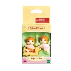 Calico Critters Maple Cat Twins Figures