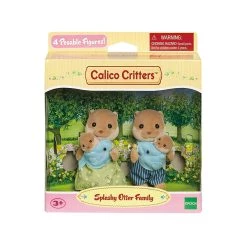 Calico Critters Figures Splashy Otter Family