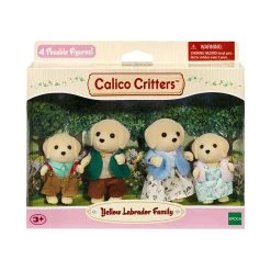 Calico Critters Yellow Labrador Family