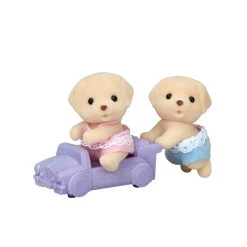Calico Critters Figures Yellow Labrador Twins