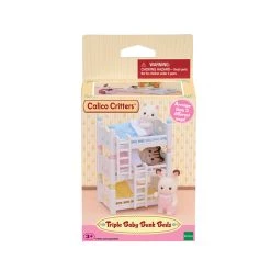 Calico Critters Triple Baby Bunk Beds Figures