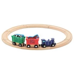 Melissa And Doug Farm Animal Train Set