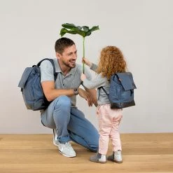 LASSIG Accesories Vintage Little One & Me Diaper Backpack