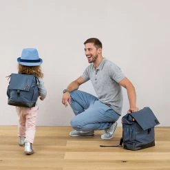 LASSIG Accesories Vintage Little One & Me Diaper Backpack