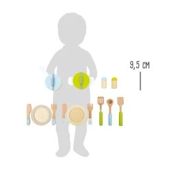 Small Foot Crockery & Cookware Set Pretend Play