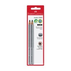 Faber Castell 3-4 Years 2 Jumbo Grip Graphite EcoPencils