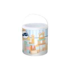 Small Foot Pastel Wooden Building Blocks 3-4 Years