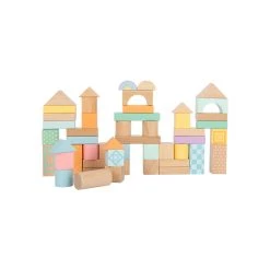 Small Foot Pastel Wooden Building Blocks 3-4 Years