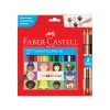Faber Castell Arts And Crafts World Colors - 27 Colored EcoPencils