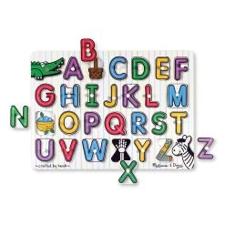 Melissa And Doug Puzzles See-Inside Alphabet Peg Puzzle - 26 Pieces