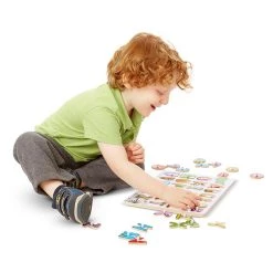 Melissa And Doug Puzzles See-Inside Alphabet Peg Puzzle - 26 Pieces