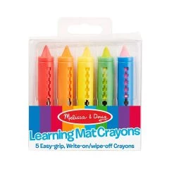 Melissa And Doug Learning Mat Crayons Developmental