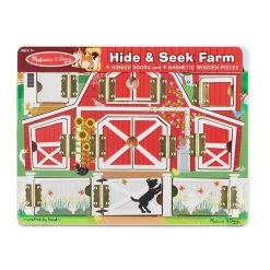 Melissa And Doug Developmental Hide & Seek Farm