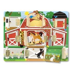 Melissa And Doug Developmental Hide & Seek Farm