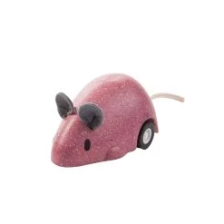 Plan Toys Vehicles Pink Moving Mouse