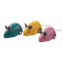 Plan Toys Vehicles Pink Moving Mouse