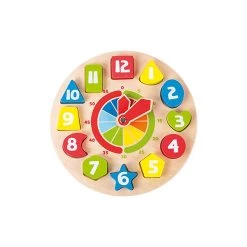 Small Foot Educational Clock Shapes