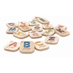 Plan Toys Educational Braille Alphabet A-z