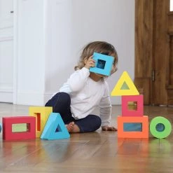 Edushape Infant (12-24 Months) Color Window Blocks