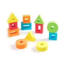 Edushape Infant (12-24 Months) Color Window Blocks
