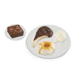 Melissa And Doug Pretend Play Combine And Dine Dinners - 17-piece Set