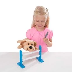 Melissa And Doug Pretend Play Tricks & Training Puppy School Play Set