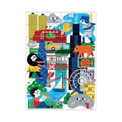 Mudpuppy Puzzles New York Mini Puzzle