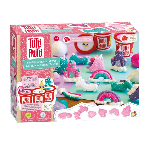 Tutti Frutti Sensory Sparkling Unicorns Trio Kit