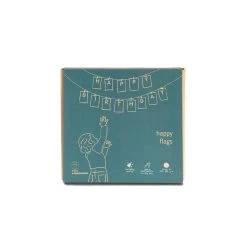 Babai 3-4 Years Birthday Flags