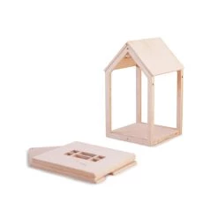 Babai Wooden Dollhouse With Magnets