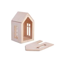 Babai Wooden Dollhouse With Magnets