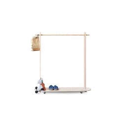Babai Accesories Wooden Clothes Rack
