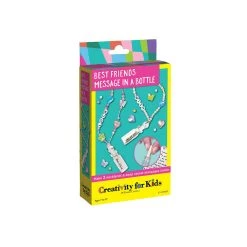 Creativity For Kids Arts And Crafts Best Friends Message In A Bottle Mini Kit