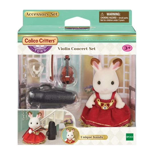 Calico Critters Violin Concert Gift Set Figures Calico Critters Violin Concert Gift Set Figures