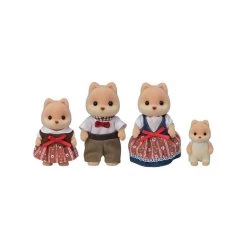 Calico Critters Figures Caramel Dog Family