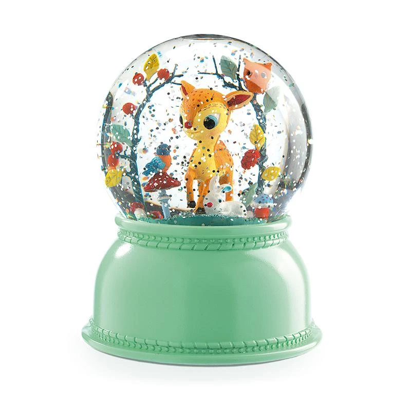 Djeco Fawn Snow Globe Night Light Pretend Play Djeco Fawn Snow Globe Night Light Pretend Play