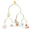 Djeco Pretend Play Baby Animals Wooden Mobile