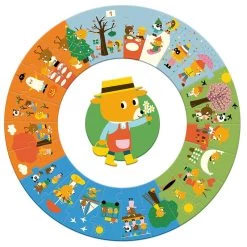 Djeco Puzzles The Year