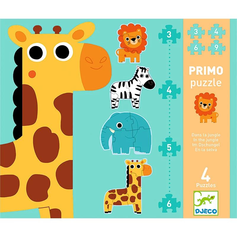 Djeco In The Jungle Puzzles Djeco In The Jungle Puzzles