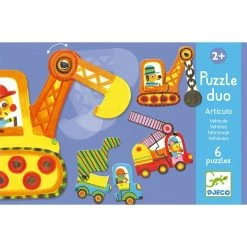 Djeco Vehicles Puzzles