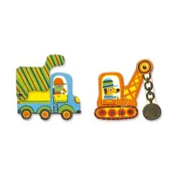 Djeco Vehicles Puzzles
