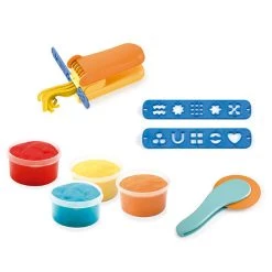 Djeco Curls And Straight Hair Modeling Dough Set