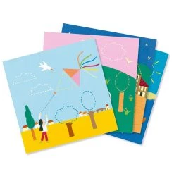 Djeco Arts And Crafts Prints And Shapes Modeling Dough Set