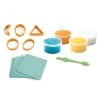 Djeco Arts And Crafts Prints And Shapes Modeling Dough Set