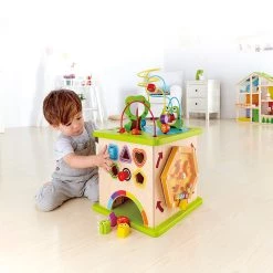 Hape Country Critters Play Cube Developmental