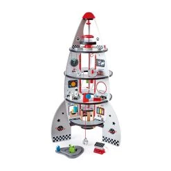 Hape Four-Stage Rocket Ship 3-4 Years
