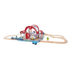 Hape Grand City Station Pretend Play