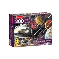 Melissa And Doug Puzzles Exploring Space Floor Puzzle-200 Pieces