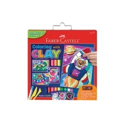 Faber Castell 5-7 Years Do Art Coloring With Clay Space Pets